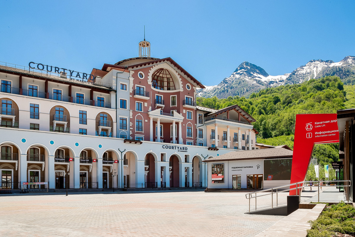 Courtyard Marriott Sochi Krasnaya Polyana 4* миниатюра 4