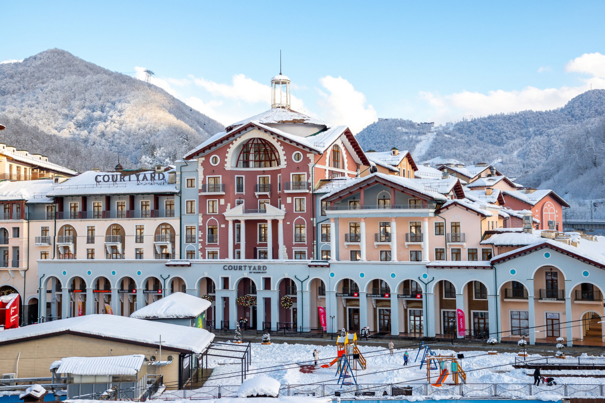 Courtyard Marriott Sochi Krasnaya Polyana 4* миниатюра 5