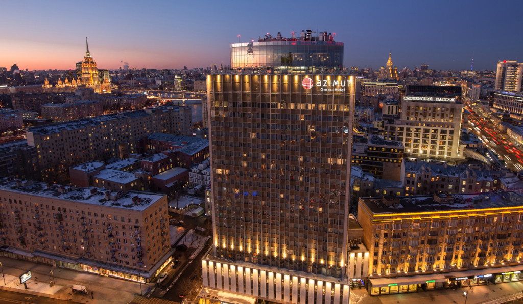 Azimut Сити Отель Смоленская 4* миниатюра 3